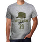 Veteran Since 29 Mens T-Shirt Grey Birthday Gift 00435 - Grey / S - Casual