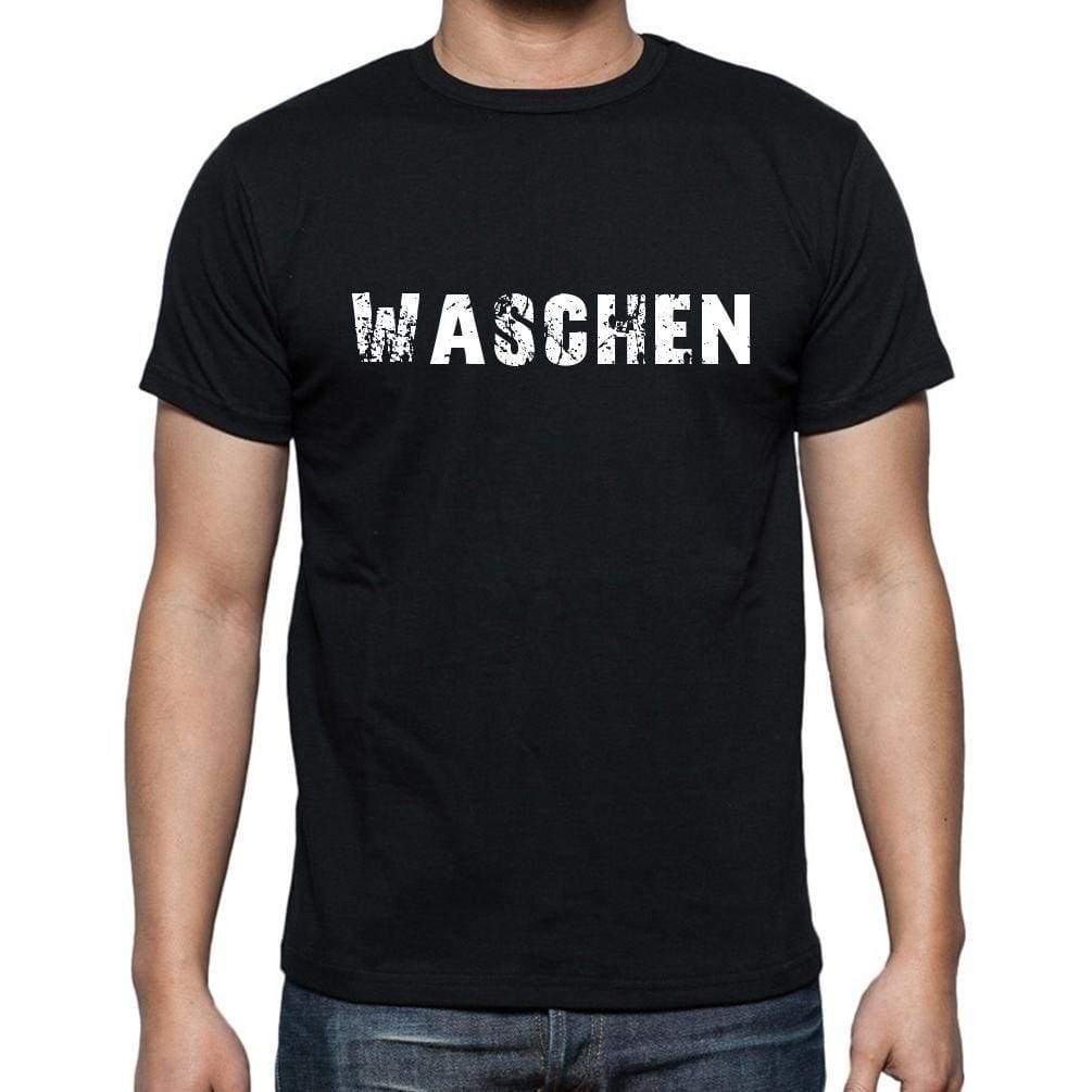 Waschen Mens Short Sleeve Round Neck T-Shirt - Casual