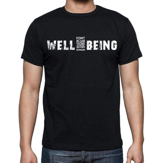 Well-Being Mens Short Sleeve Round Neck T-Shirt - Casual