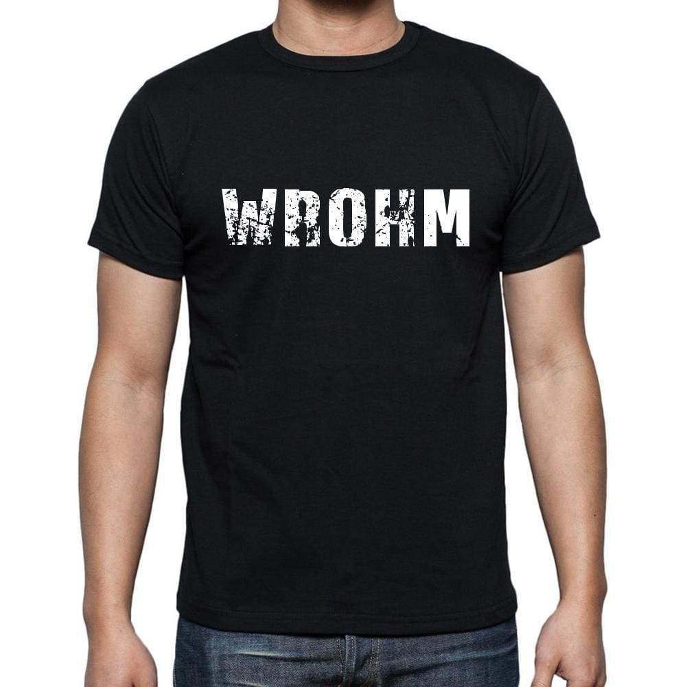 Wrohm Mens Short Sleeve Round Neck T-Shirt 00022 - Casual